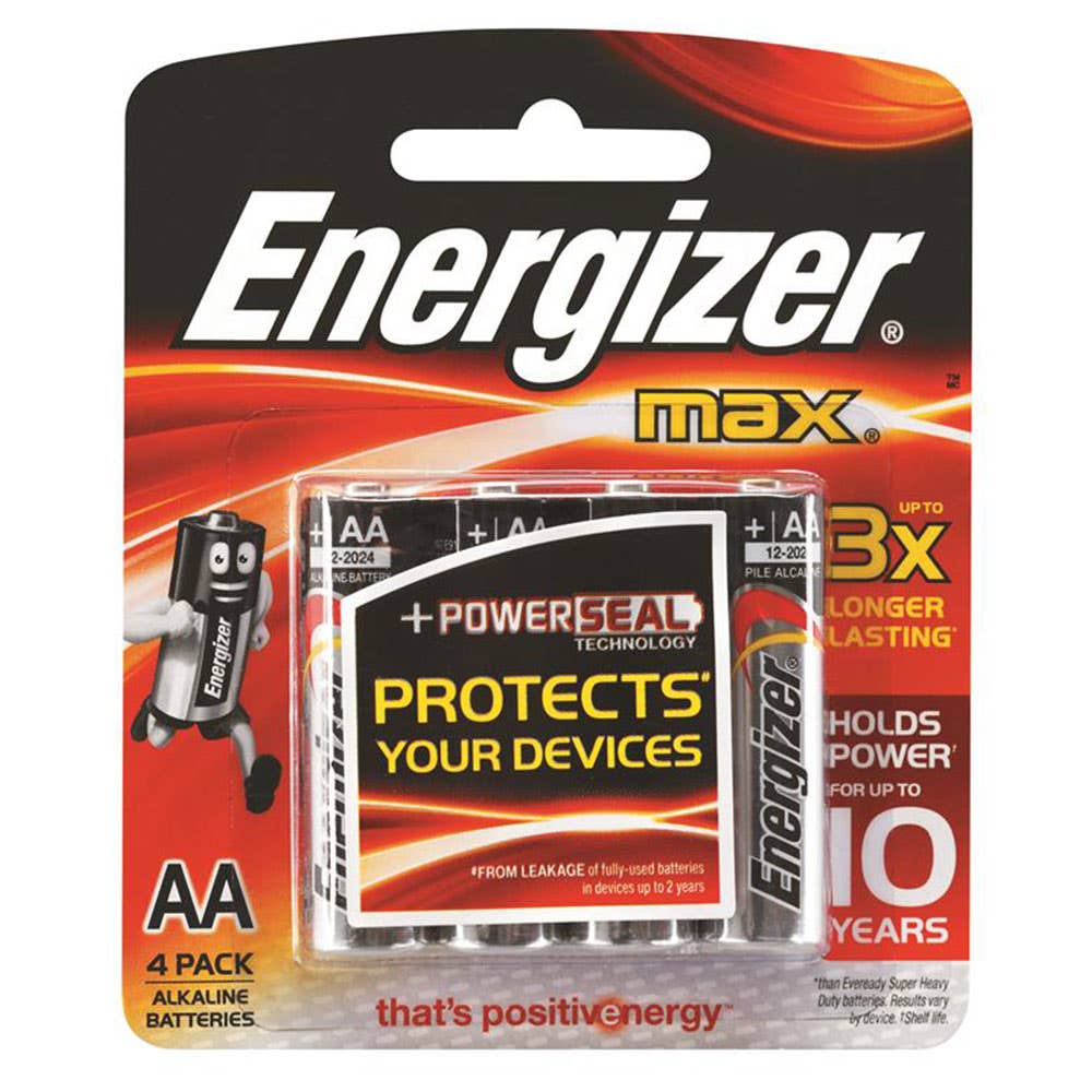 Battery AA Max  Pack 4 95550156 E300162006