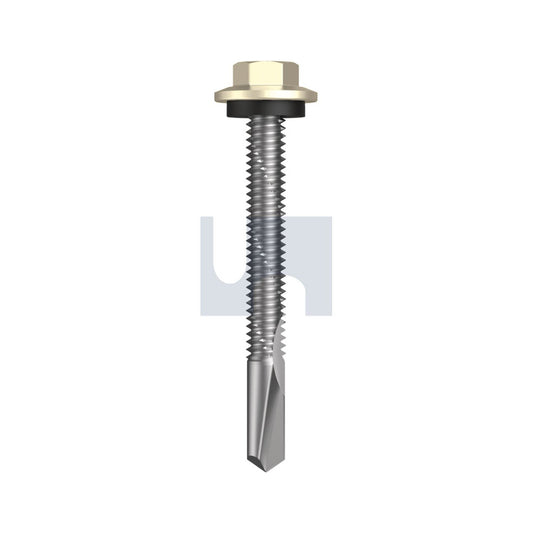 S500 Sds Hex Head + Washer Paperbark - Cl4 As3566 #12-24 50 - Pk 1000_40098445_TPA54SH1224050