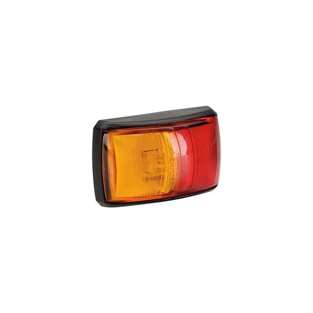 Lamp Marker Side LED 10-33V + Cable + Base Red/Amber Narva_95710165_91402