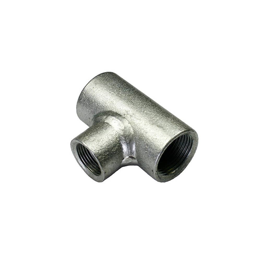 Tee Reducing Galvanised Steel 1-1/2 x 1'' BSPT 40 x 25mmNB 98550061