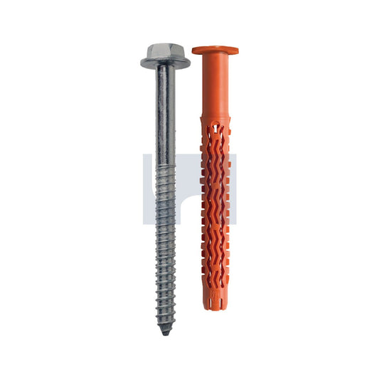 Mqlk-Stbr Nylon Frame Plug 316 SS Collar And Hex Screw T40 10 100/30 Pk 50_40088602_MUNMQLKR1070310