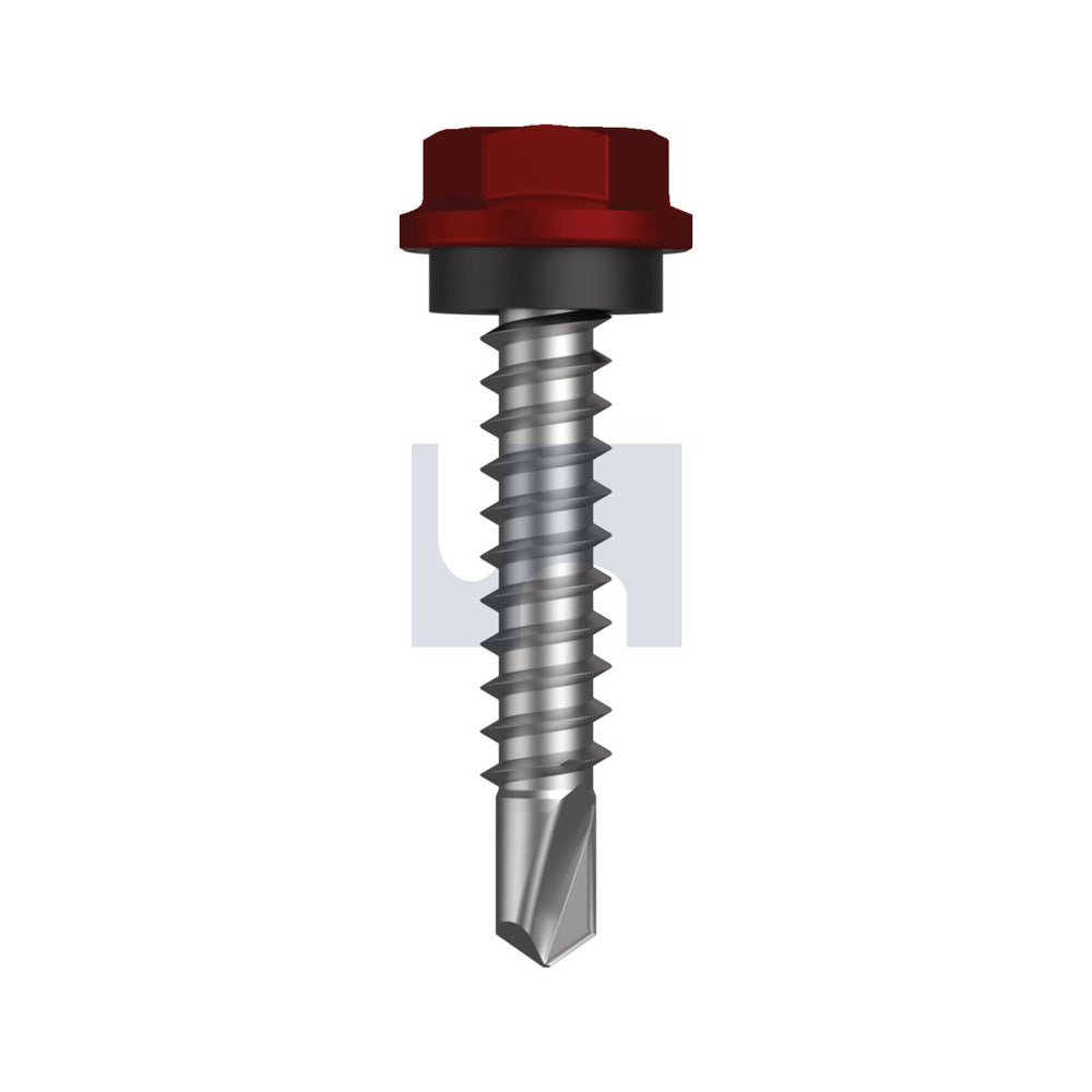 Sds Hex Hd + Wash Manor Red -Cl4 #10-16 25 - Pk 1000_40095214_TMRM4SH1016025