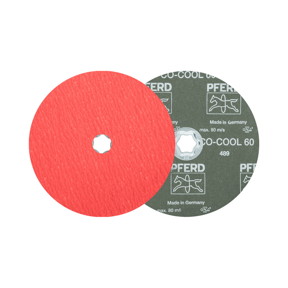 COMBICLICK ceramic oxide grain fibre disc d180mm CO-COOL60 stainless steel_40108558_64193306