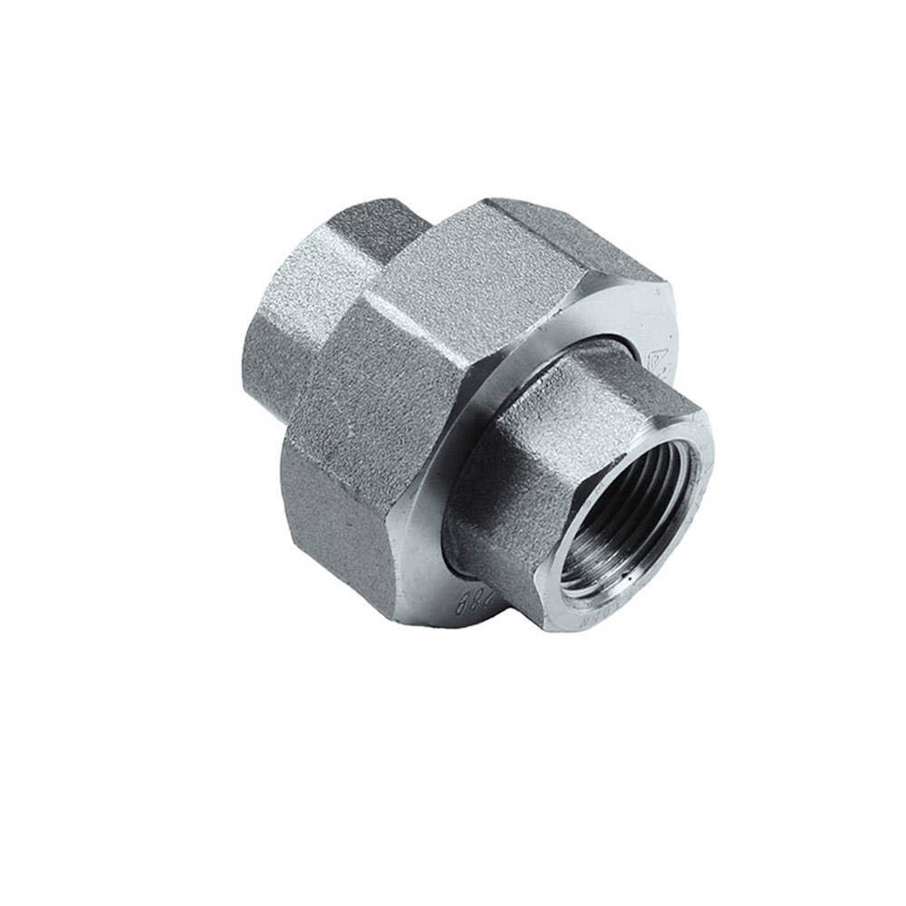 Union Forged Steel 3000lb Female x Female 1'' NPT Galvanised 25mmNB 98550041 PU25G