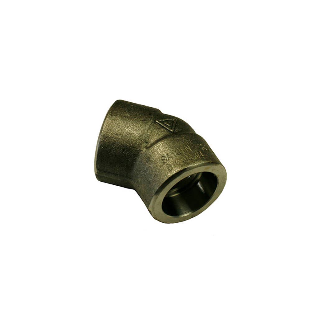 Elbow Forged Steel 3000lb Female x Female 45 Deg 1'' SW 25mmNB 98550068 PEF25S