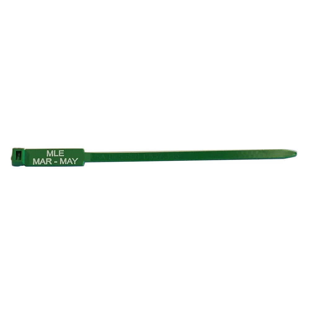 Rigging Tag Green Customisable 175mm 98882210 RIGTAGGREEN