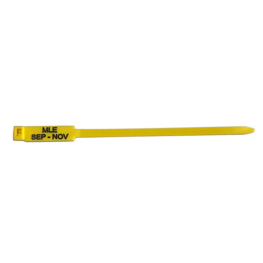 Rigging Tag Yellow Customisable 175mm 98882212 RIGTAGYELLOW