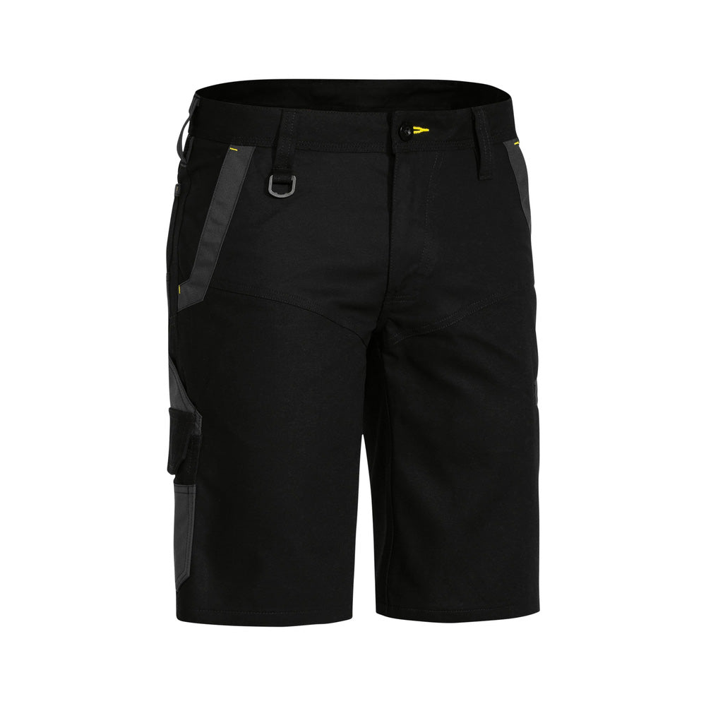 Short Stretch Flx and Move Cargo Cotton 280gsm Black 122R Bisley_40115142_BSHC1120_BBLKR22