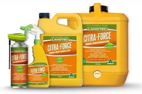 Citra-Force&reg; Non-Flammable Biodegradable Degreaser 1L 99830013 CF 0001 NLA