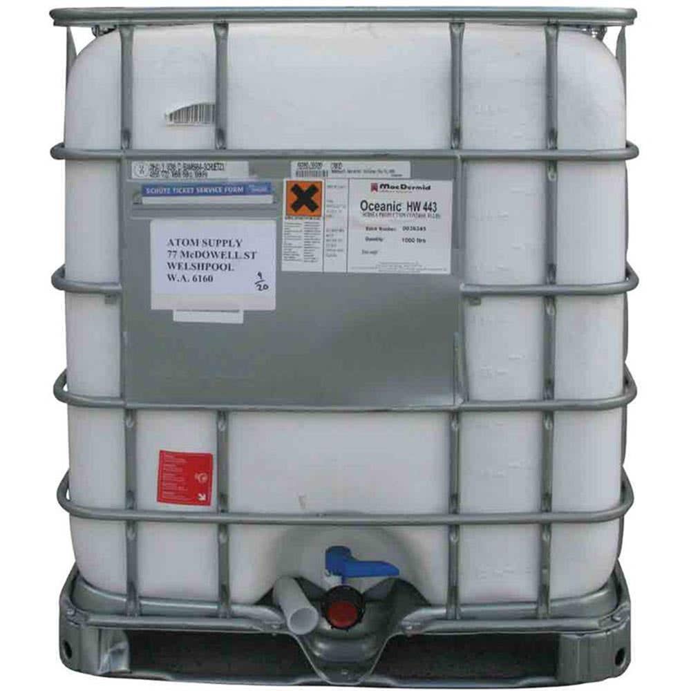 Fluid Control Water Based HW443 1000L IBC MacDermid 99940005 1749371000LT