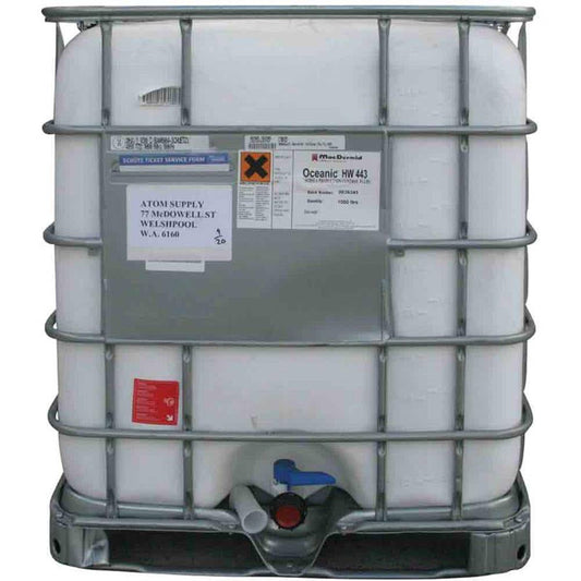 Fluid Control Water Based HW443 1000L IBC MacDermid 99940005 1749371000LT