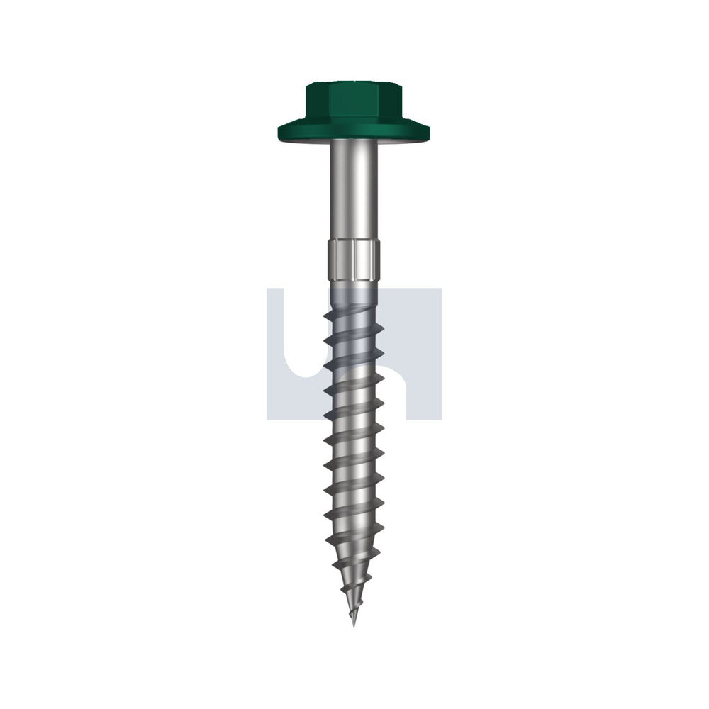 17 Flg Hex Hd Cottage Green -Cl4 + SG #12-11 45 - Pk 1000_40096695_TCGW4FS1211045