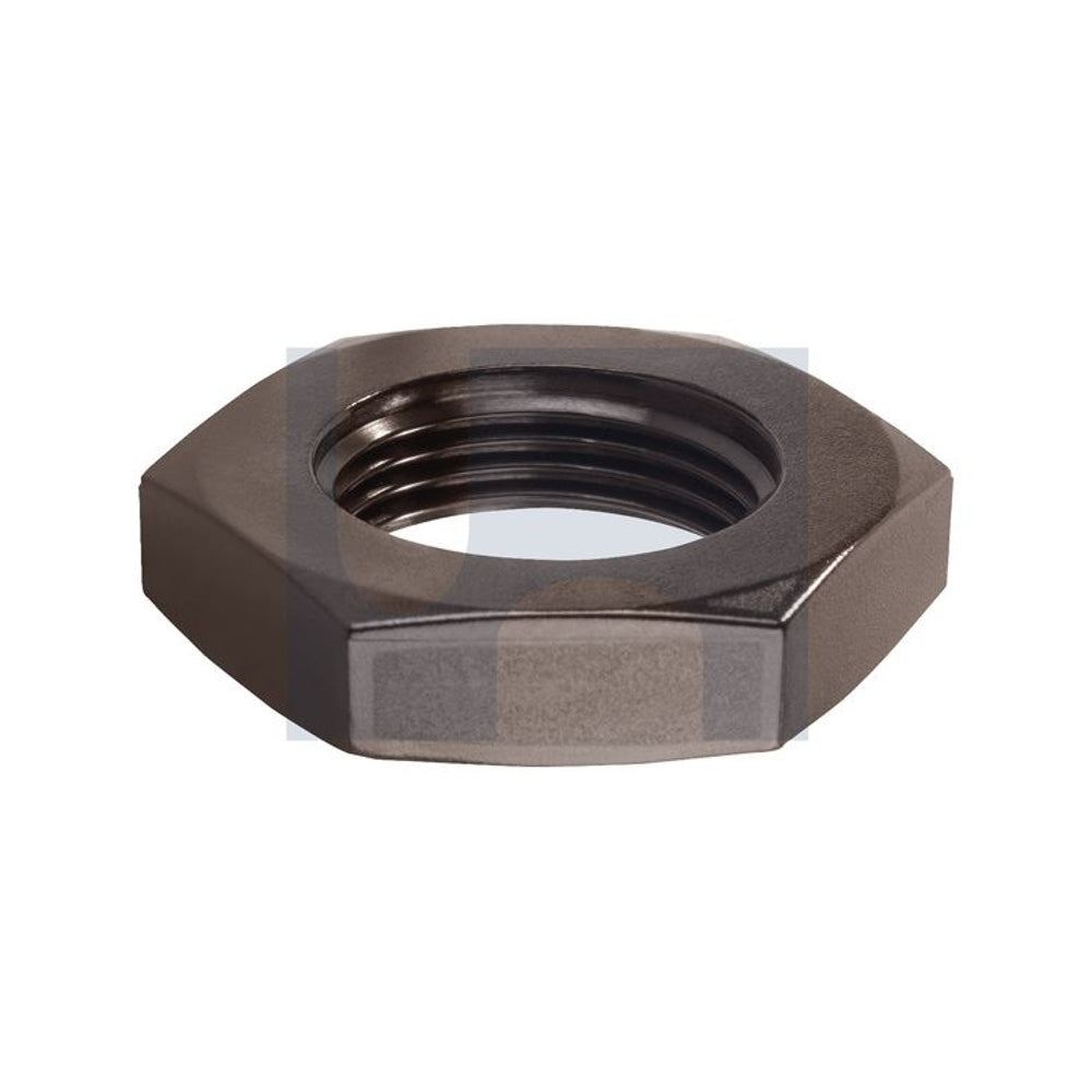 Hex Thin Nut Nylon Black Uv Stable Hec M10 - Pk 50_40093542_NL66UCM10