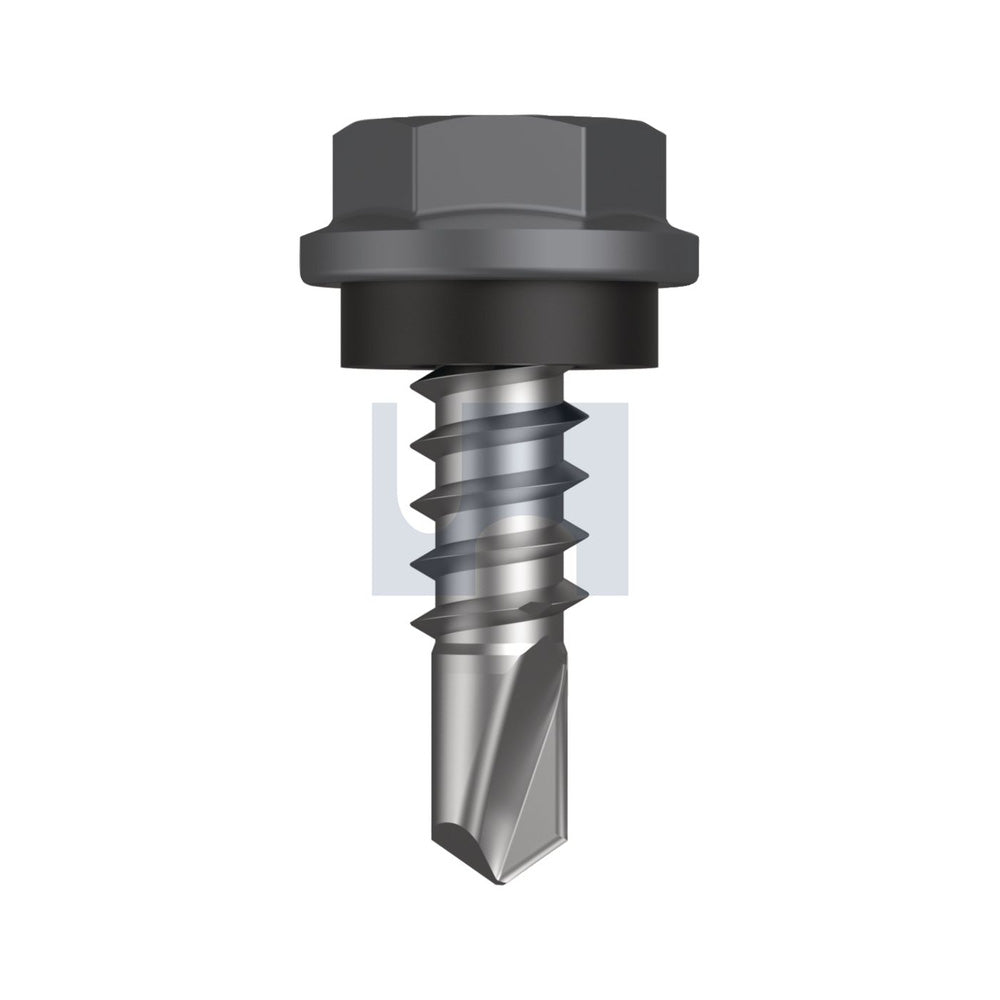 Metal Sds Hex Head + Washer Basalt - Cl4 As3566 #10-16 16 - Pk 1000_40096331_FSTBAM4SH1016016