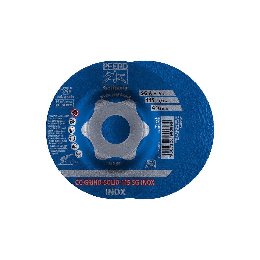 CC-GRIND SOLID grinding d115x22.23mm COARSE Performance Line SG INOX_40108551_64186115