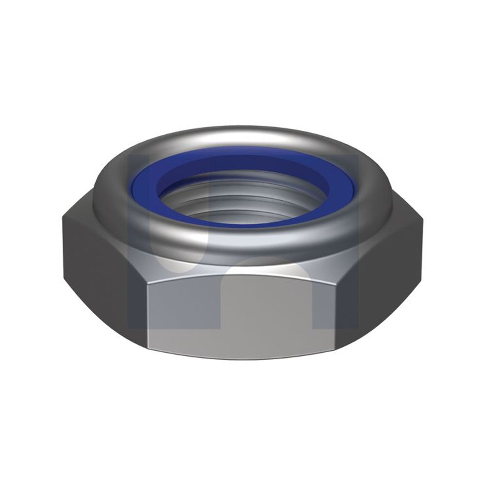 Unf Nyloc Thin Hex Nut ZP Asme B18.16.6 Nte 1-1/4'' Unf - Pk 10_40093263_NNG2ZTF125