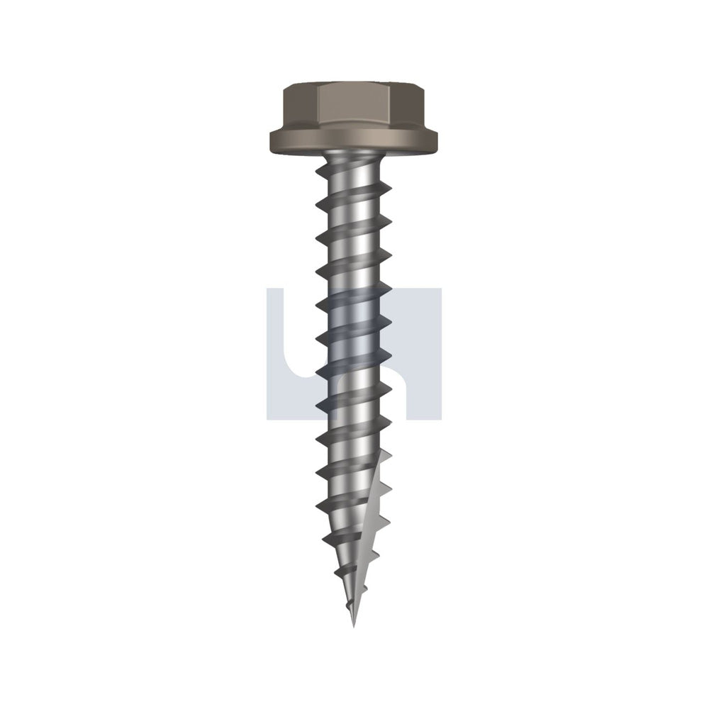 Type 17 Flanged Hex Gully - Cl4 As3566 #10-12 30 - Pk 1000_40094808_TGUW4FH1012030