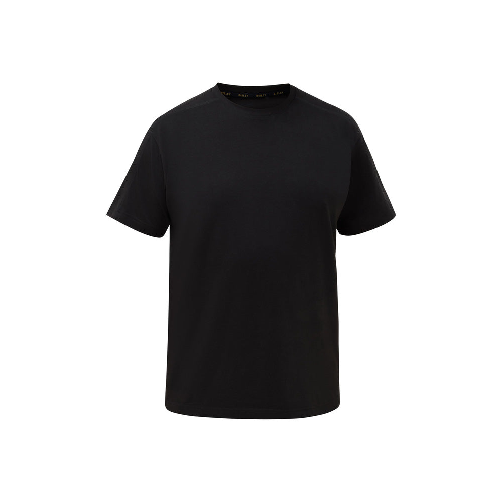 Tee Essential Cotton 180gsm Black XS Bisley_40114475_BKT078_BBLKXS