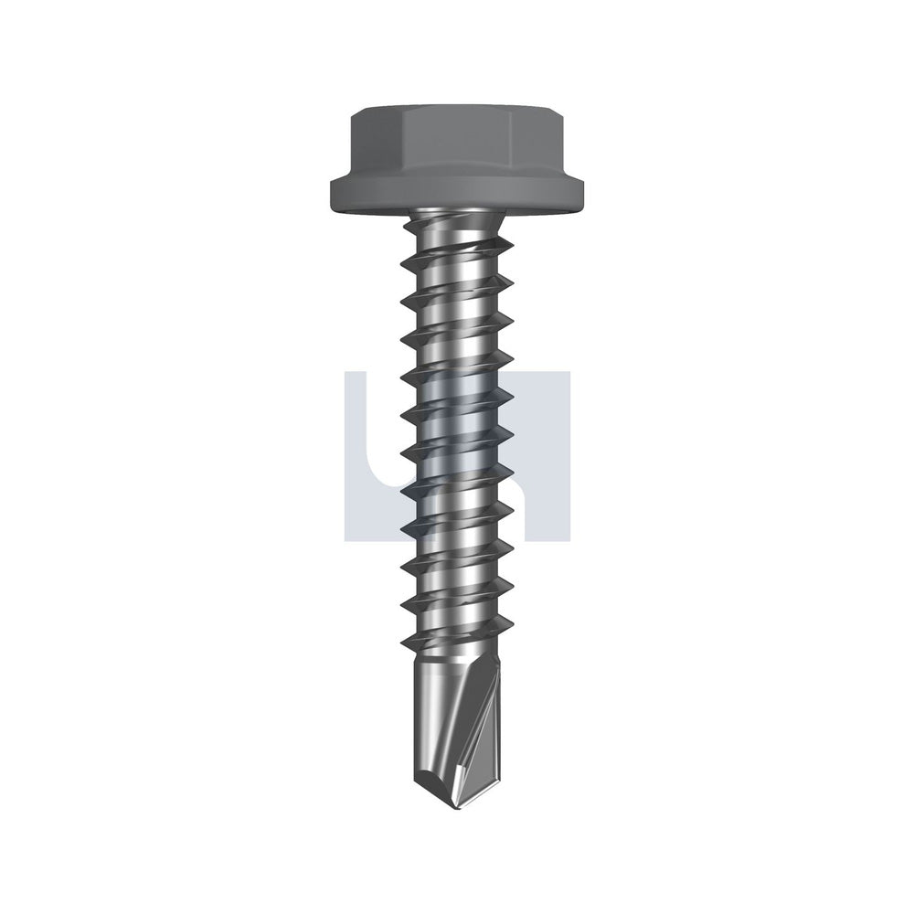 Metal Sds Flanged Hex Head Bluegum -Cl4 As3566 #10-16 25 - Pk 1000_40094170_TBGM4FH1016025