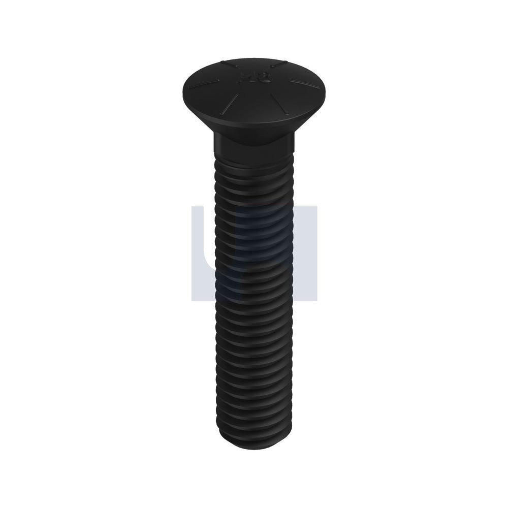 Unc Plow Bolt Sq Neck Plain Hec/Grade 8 7/16'' Unc 2-1/4'' - Pk 75_40090053_CBPG8PC0430225