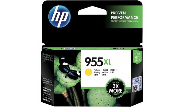 Hp 955Xl OEM Ink Cartridge L0S69Aa Yellow 9020706 L0S69AA