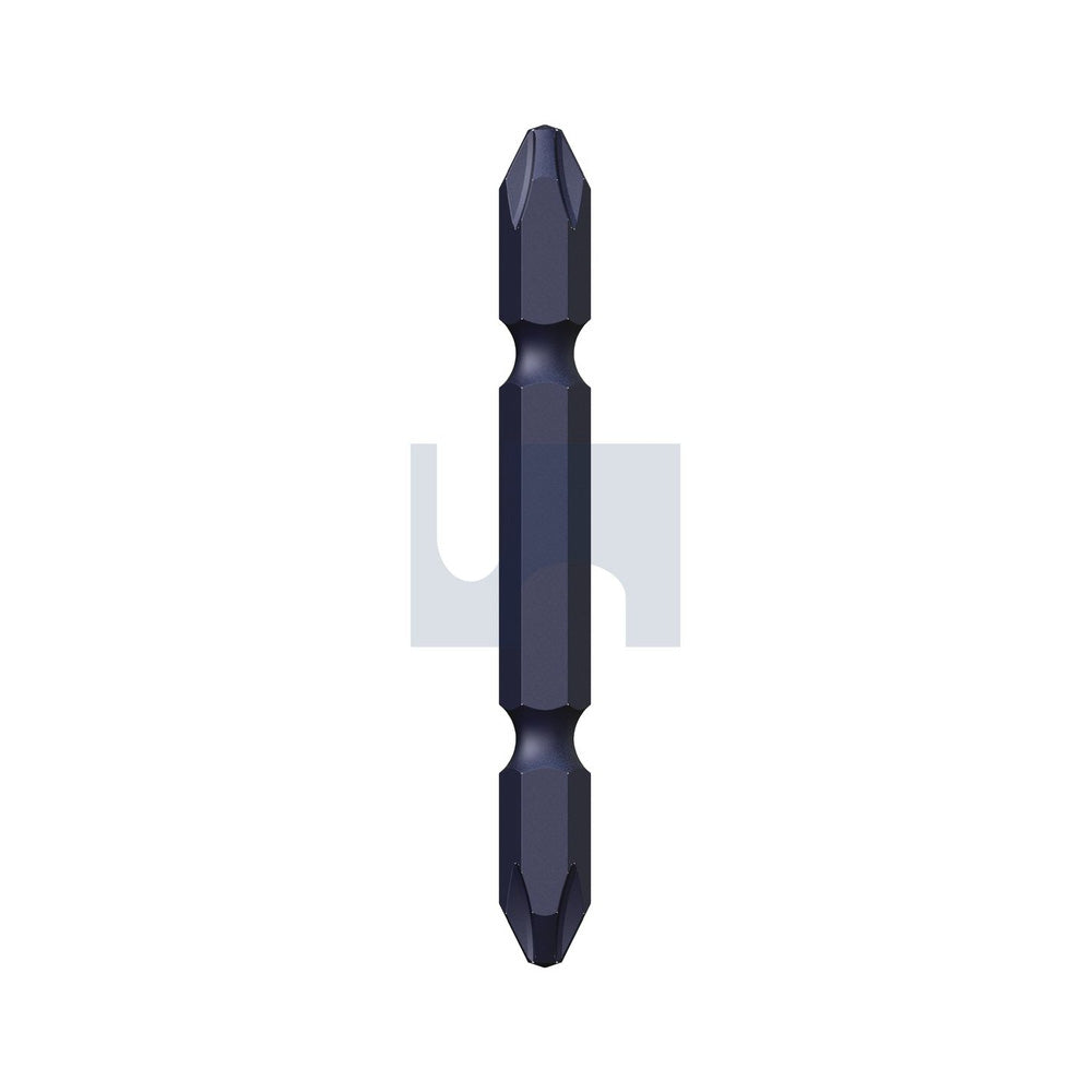Double Ended Ph S2 Alloy Steel Standard Drive Bit 1/4'' Ph2 65 - Pk 25_40098961_TXDDDPHS20065