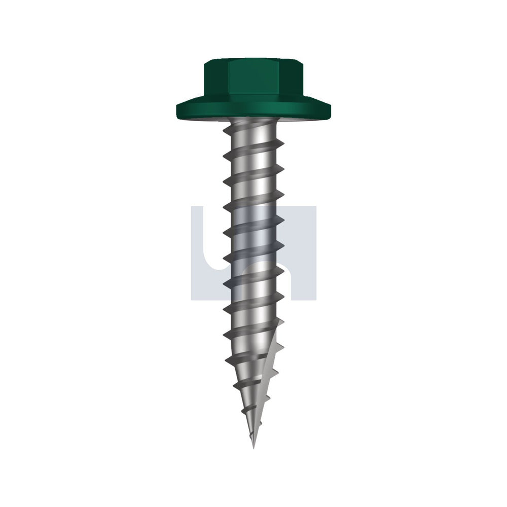 17 Flg Hex Hd Cottage Green (Permanent) -Cl4 As3566 #12-11 30 - Pk 1000_40094440_TCGW4FH1211030
