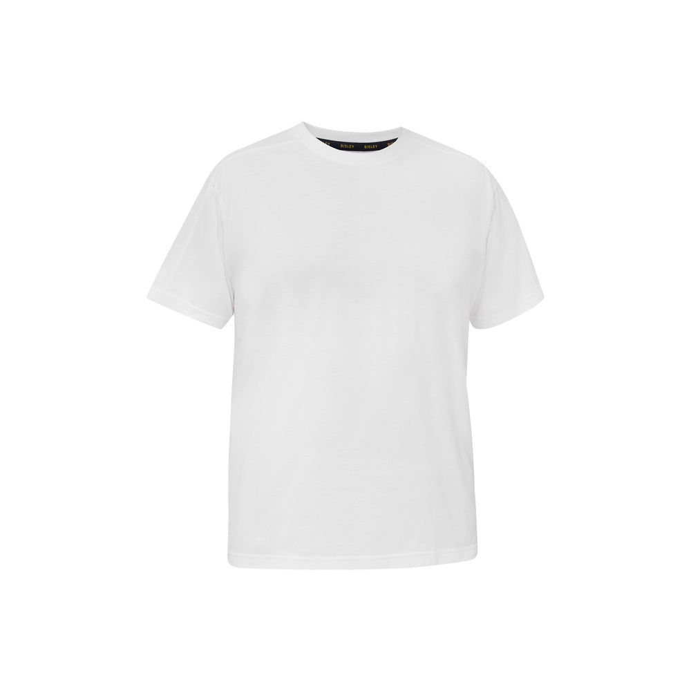 Tee Essential Cotton 180gsm White S Bisley_40114513_BKT078_BWHTS