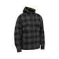 Hoodie Zip with Sherpa Lining Cotton 190gsm Charcoal Check S Bisley_40114140_BJ6102_CCHAS