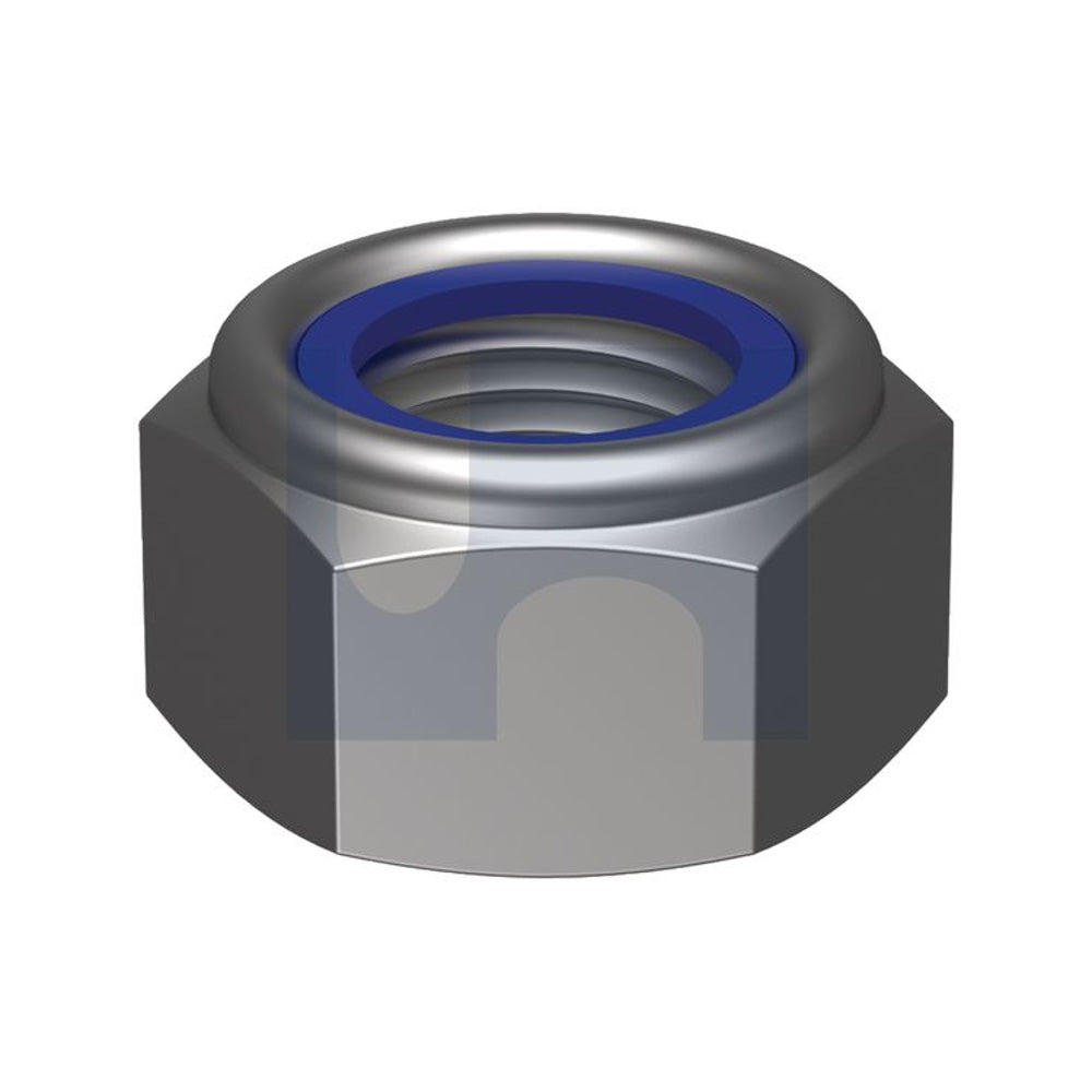 Unf Nyloc Hex Nut ZP (Rohs Compliant) Ifi-100Ne/Gr 8 1/4'' Unf - Pk 1000_40093226_FSNNG8ZF025