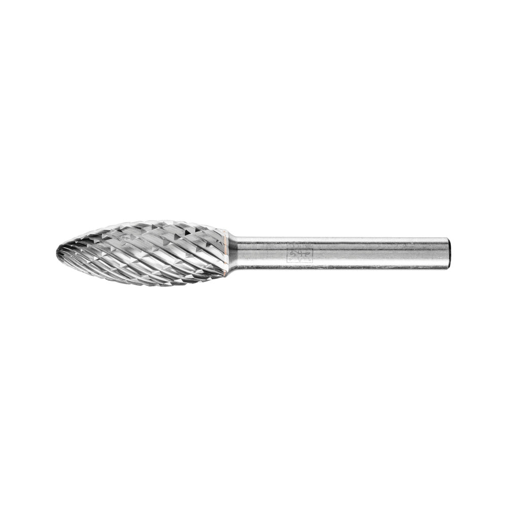 Tungsten carbide burr ALLROUND flame B 12x30 mm shank 6mm universal coarse_40107605_21001017