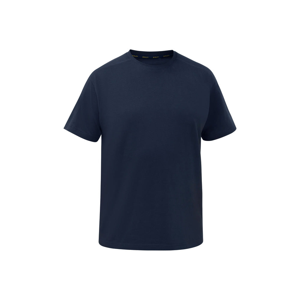 Tee Essential Cotton 180gsm Navy L Bisley_40114491_BKT078_BPCTL