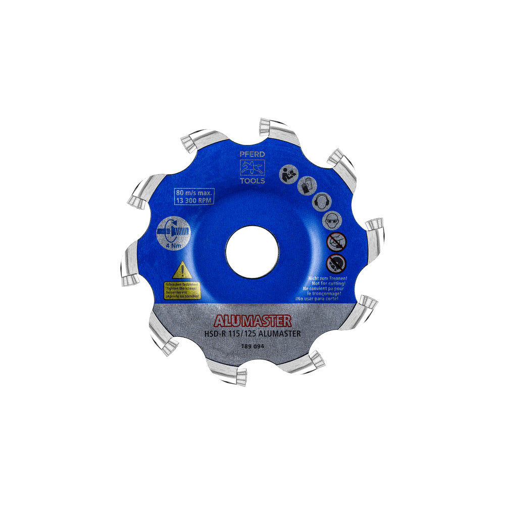 High-performance milling disc ALUMASTER R dia. 115 mm_40107712_22000019