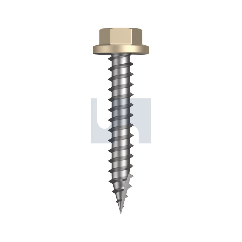 Type 17 Flanged Hex Head Paperbark - Cl4 As3566 #14-10 40 - Pk 1000_40095369_TPAW4FH1410040