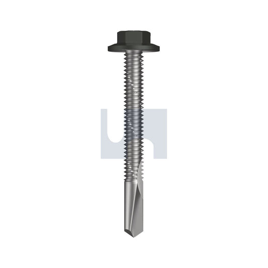 S500 Sds Flg Hex Hd Woodland Grey (Thunder) -Cl4 As3566 #12-24 50 - Pk 100_40098585_TWG54FH1224050