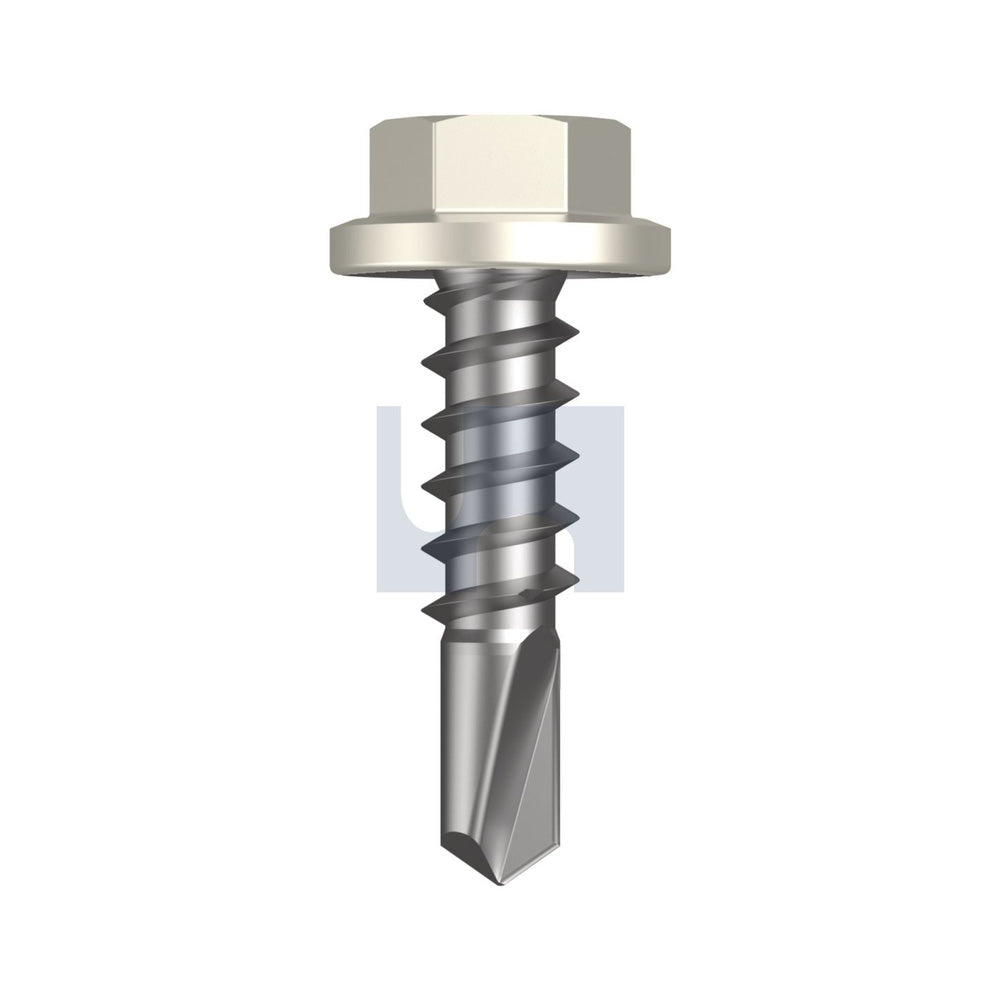 Metal Sds Flg Hex Hd Surfmist (Titania) -Cl4 As3566 #14-10 25 - Pk 1000_40095763_TSMM4FH1410025