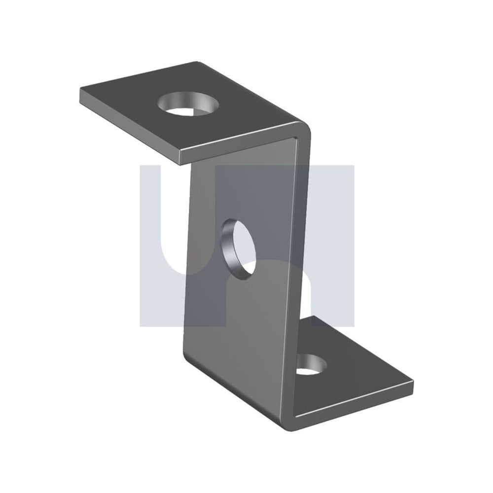 Connector Z Bracket HDG 50mm X 5mm Thick M12/16 90 - Pk 10_40099029_GTCGZ