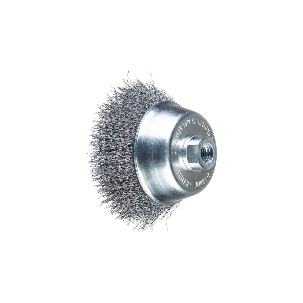 Cup brush crimped TBU dia. 100mm M14 steel wire dia. 0.30 angle grinders_40108176_43469102