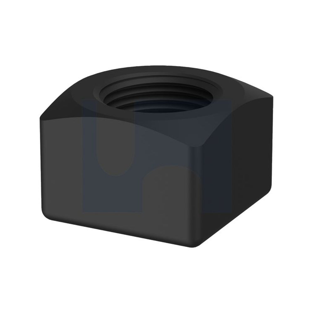 Metric Fine Track Nut Square Plain Hec/Grade 8 M16 Fine - Pk 100_40093615_CNTG8QFM16