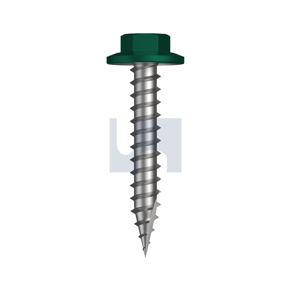17 Flg Hex Hd Cottage Green (Permanent) -Cl4 As3566 #12-11 35 - Pk 1000_40094441_TCGW4FH1211035