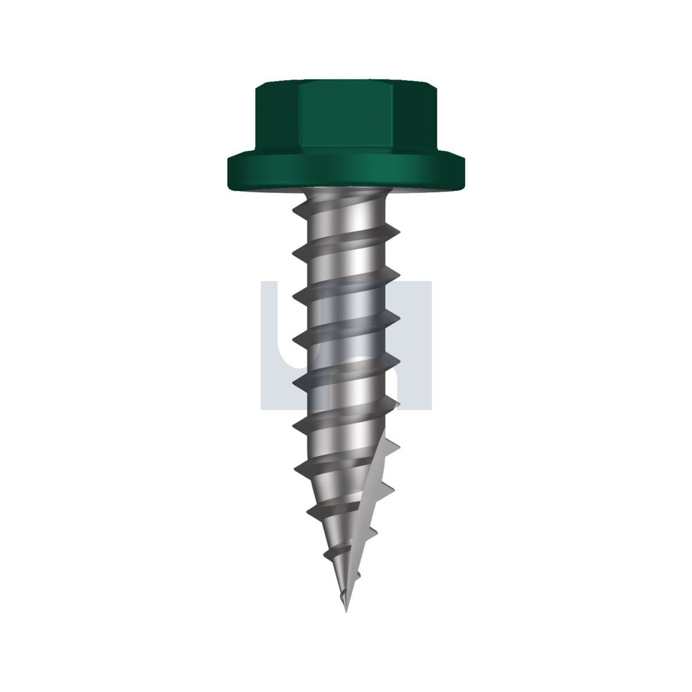 17 Flg Hex Hd Cottage Green (Permanent) -Cl4 As3566 #14-10 25 - Pk 1000_40094443_TCGW4FH1410025