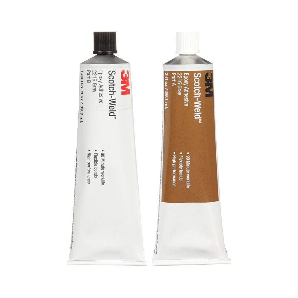 3M Scotch Weld Epoxy Adhesive 2216 Gray Part B/A 182552 7000000812