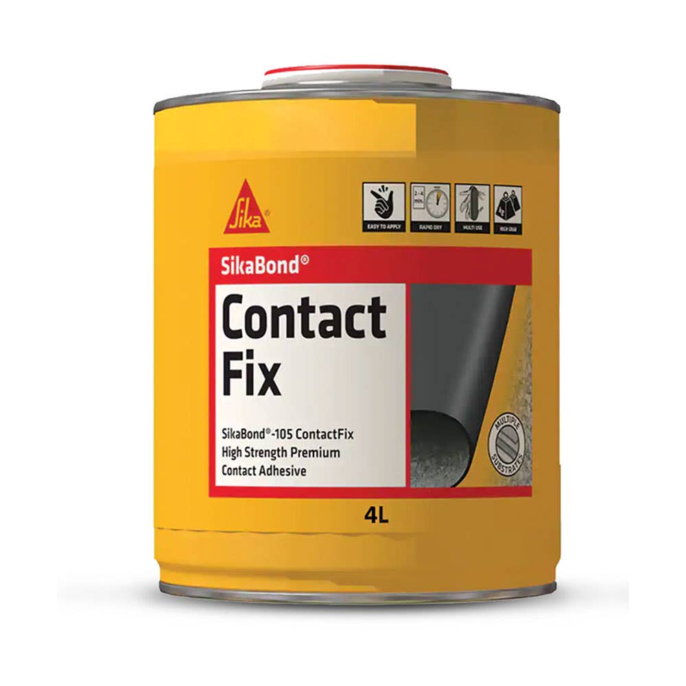 SikaBond&reg; -105 ContactFix Laminate Sprayable Bonding Adhesive 4L 90360058 629135
