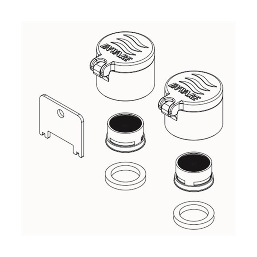 Aerator & Dustcap Kit For Eye Wash Station 177547 ESPE016