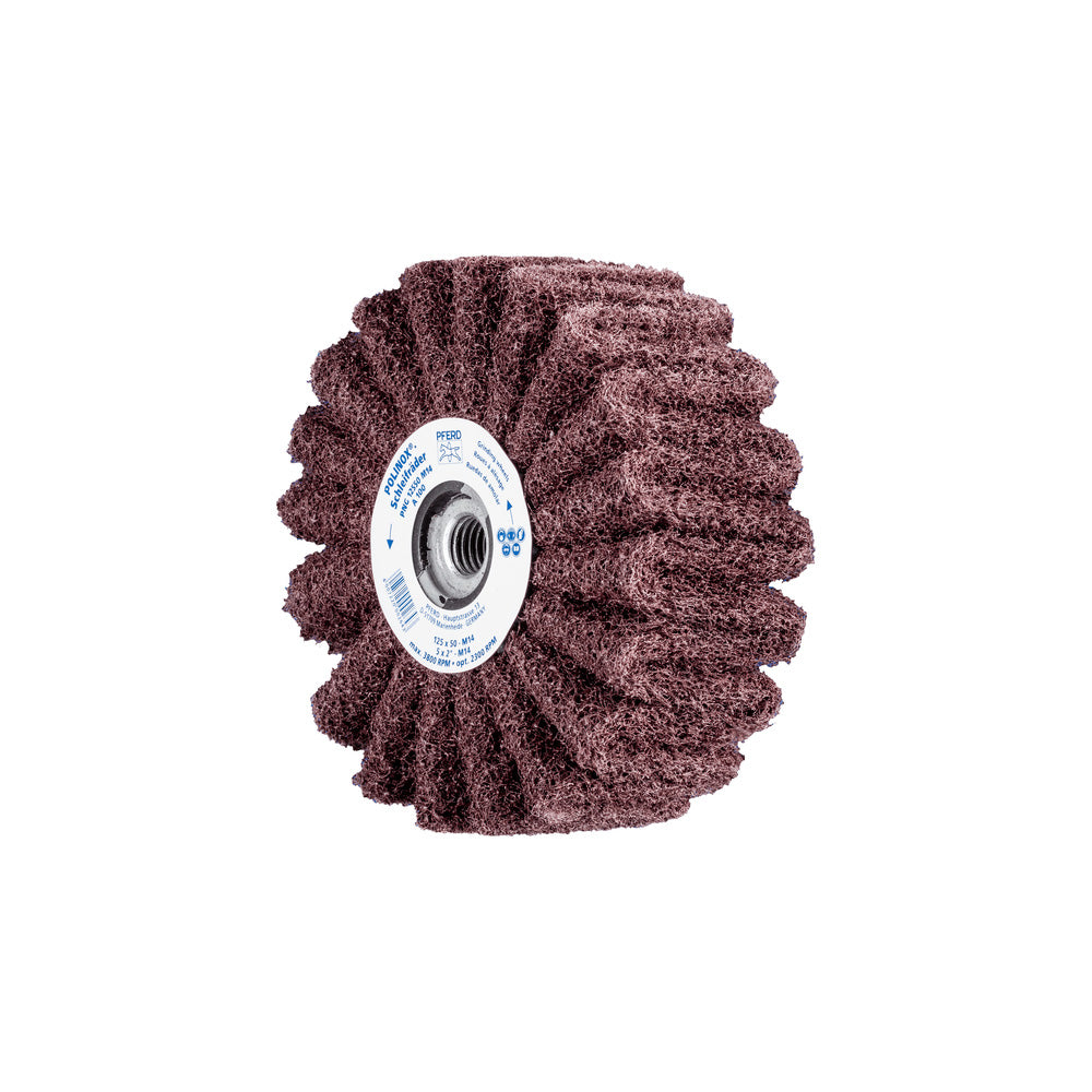 POLINOX non-woven unmounted grinding wheel PNG 125x50 mm thread M14 A100_40108315_44642501
