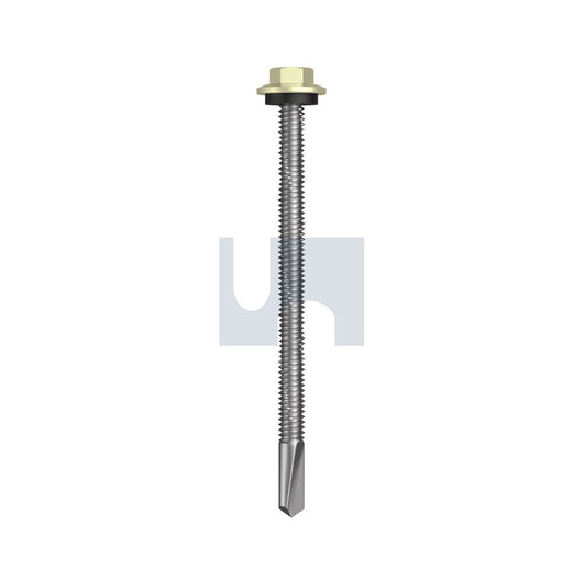 S500 Sds Hex Hd + Washer Sandbank (Straw) -Cl4 As3566 #12-24 85 - Pk 500_40098507_TSA54SH1224085