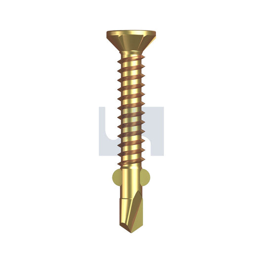 Metal Wings CSK Zinc Yellow Pass As3566 Square Drive #10-16 35 - Pk 500_40098943_FST9PGYRQ1016035