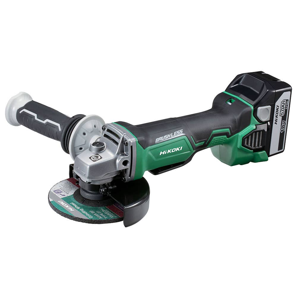 Angle Grinder 125mm 5'' 18V Brushless Paddle Naked G18DBBAL(H5Z) HiKOKI 40000991 G1813DF(H4Z)