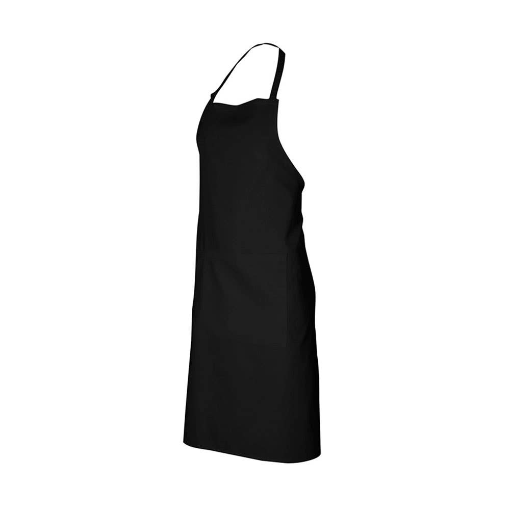 BA95 Bib Apron 190gsm Black 435998 BA95-BLK
