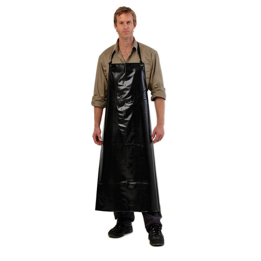 PVC Apron Long Black 900 x 1,200mm 1438005 AF1BK